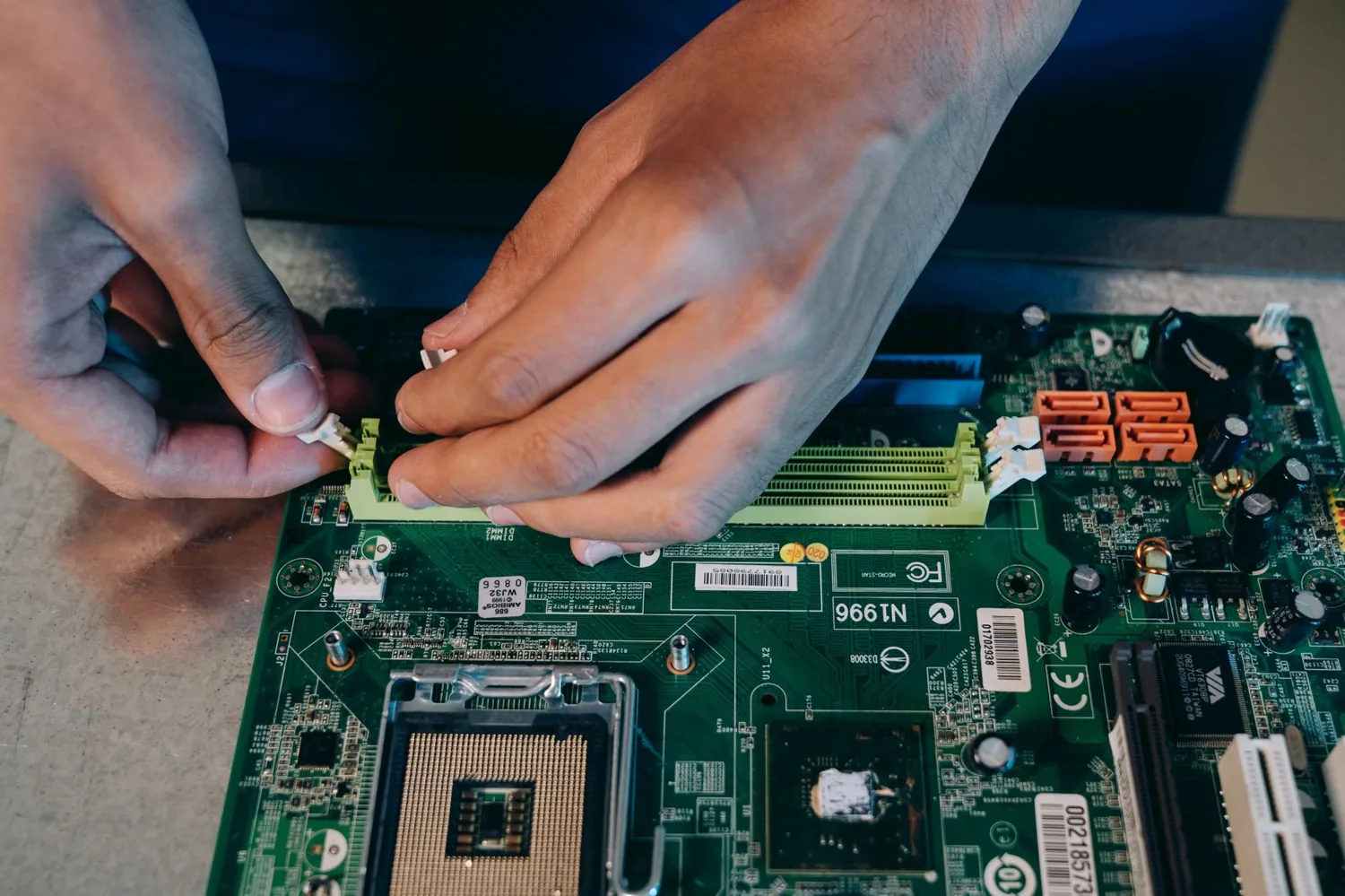 Manutenção de computador na MTx